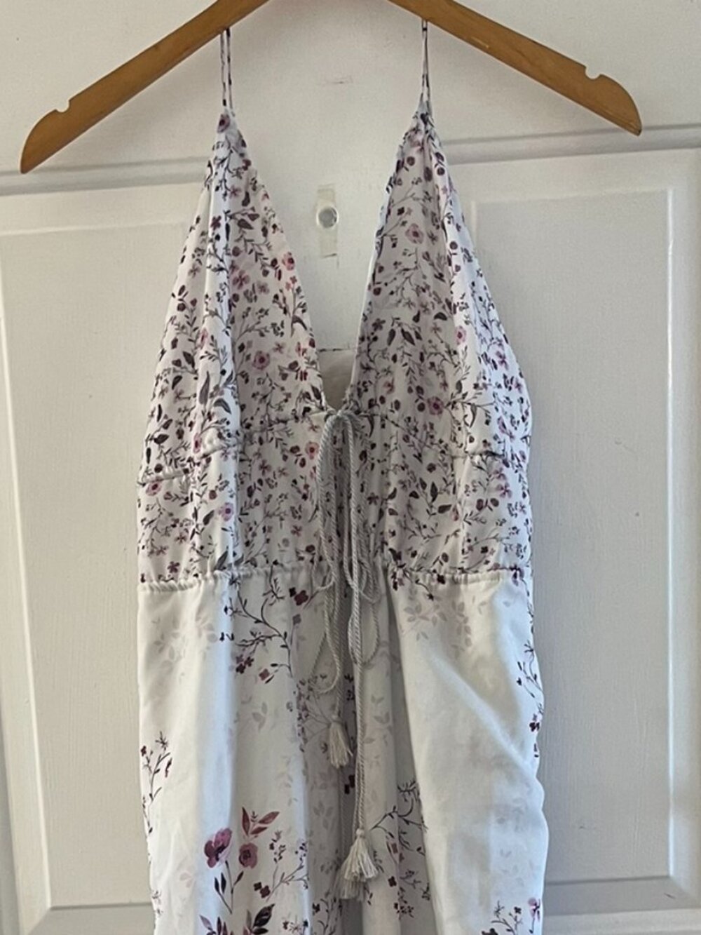 TJD The Jetset Diaries Floral Summer Vacation Festival Maxi Dress Sz Med - Picture 8 of 8